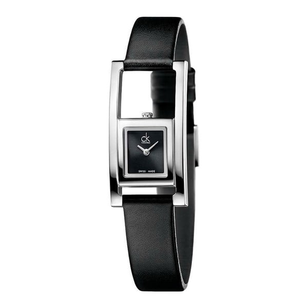 Dámské černé hodinky Calvin Klein K4H431C1