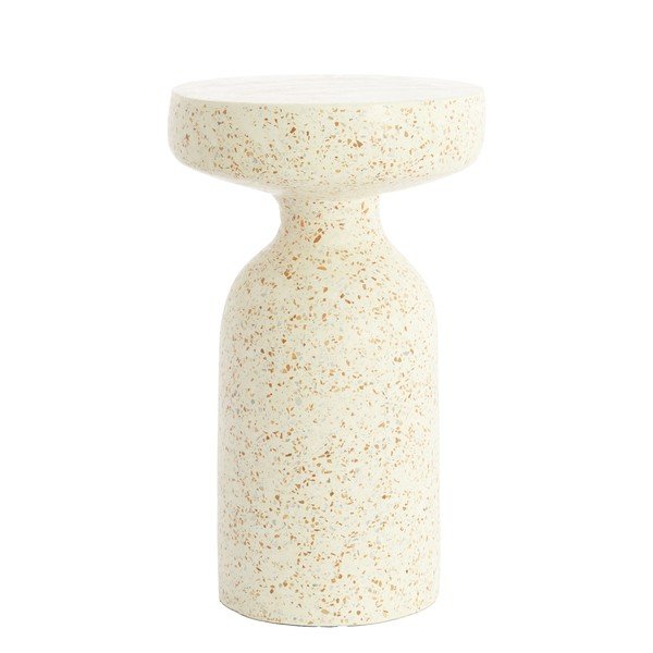 Terrazzo kulatý odkládací stolek ø 32 cm Moravit – Light & Living