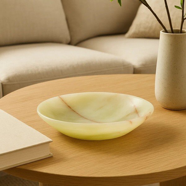 Kamenný dekorační tác 12,5x20 cm Oleena – Premier Housewares-image-2