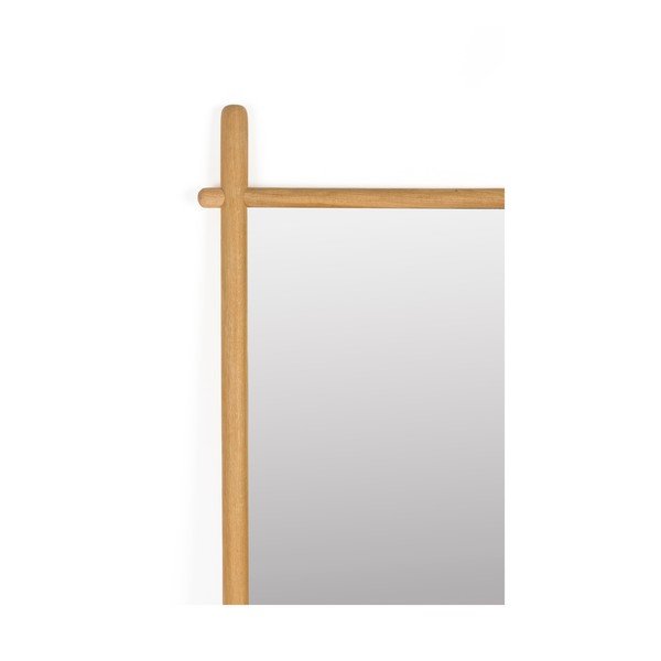 Stojací zrcadlo s dřevěným rámem 58x160 cm Solene – White Label-image-2