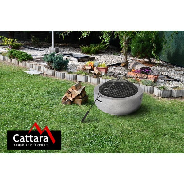 Šedé ohniště z páleného kamene Cattara La Palma-image-4