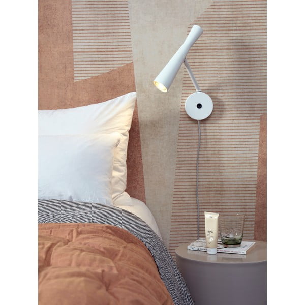 Bílé nástěnné svítidlo ø 6 cm Bordeaux – it's about RoMi-image-1