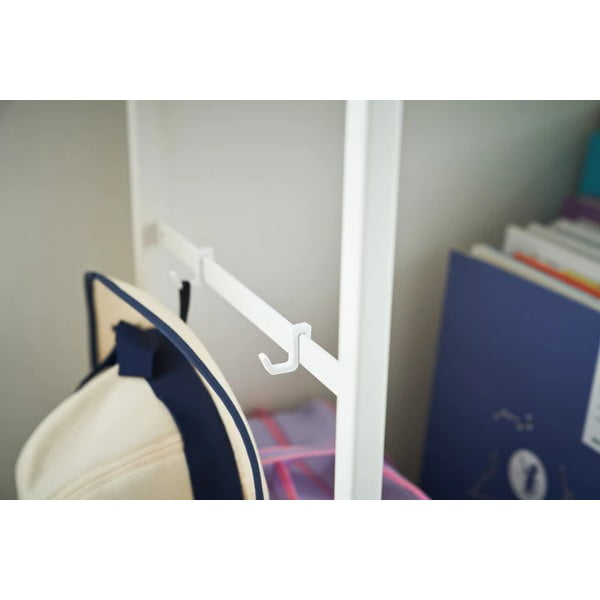 Bílý kovový pojízdný regál 42x60 cm Tower – YAMAZAKI-image-3