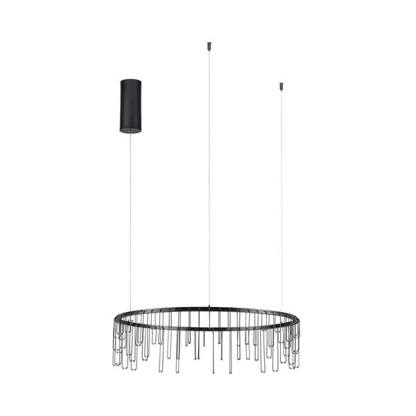 Hliníkové LED stmívatelné závěsné svítidlo v leskle stříbrné barvě ø 65 cm Stellar – Nova Luce