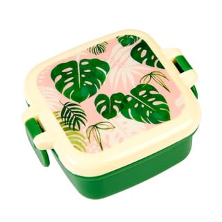 Vzduchotěsný svačinový box Rex London Tropical Palm, 9 x 7 cm