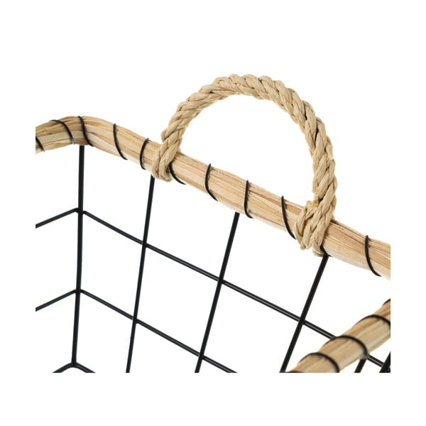 Drátěné kovové košíky v sadě 6 ks - Casa Selección-image-3