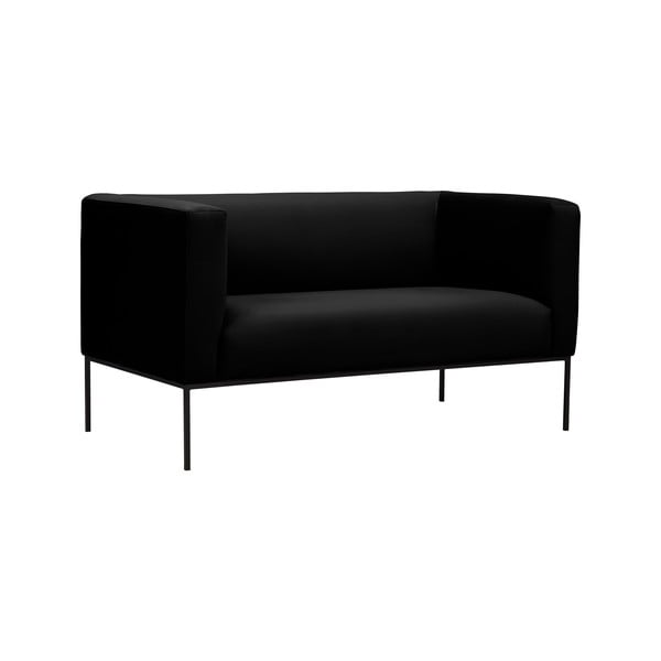 Černá pohovka Windsor & Co Sofas Neptune, 145 cm-image-2