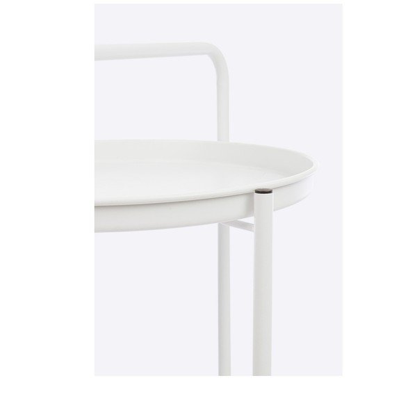 Ocelový servírovací stolek ø 44,5 cm Austin – Bizzotto-image-2