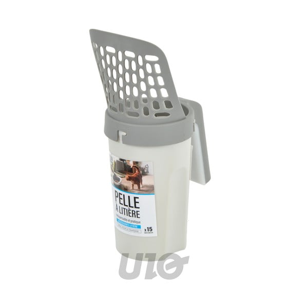 Světle šedá lopatka 16x11 cm – Love Story-image-3