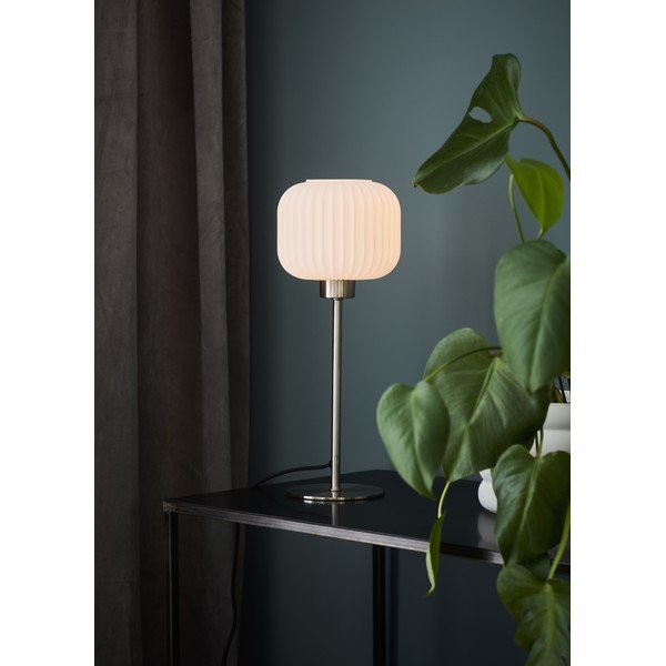 Stolní lampa v ocelově zlaté barvě Markslöjd Sober-image-1