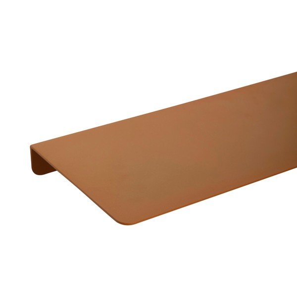 Hnědá kovová nástěnná police Hübsch Fold-image-2