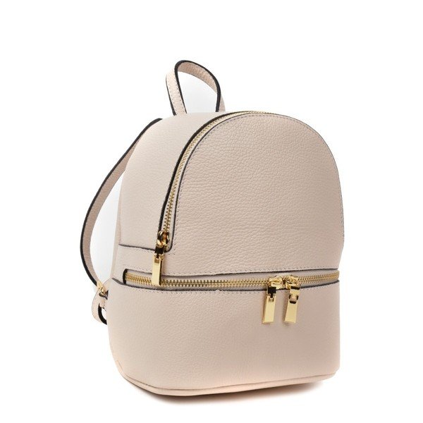 Béžový kožený batoh Renata Corsi Suelo-image-4