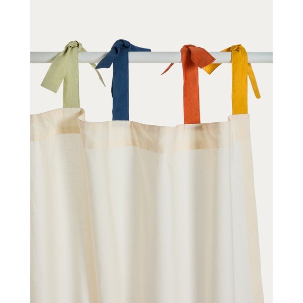 Krémový bavlněný dětský závěs 135x270 cm Zelda – Kave Home-image-4