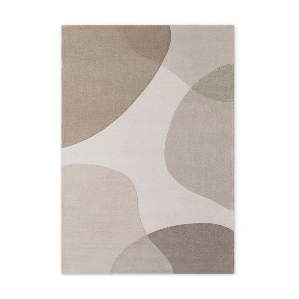 Béžový ručně tkaný vlněný koberec 200x300 cm Hackney Clarissa – Ted Baker