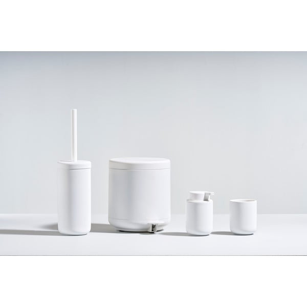 Bílý kameninový kelímek na zubní kartáčky Ume - Zone-image-4