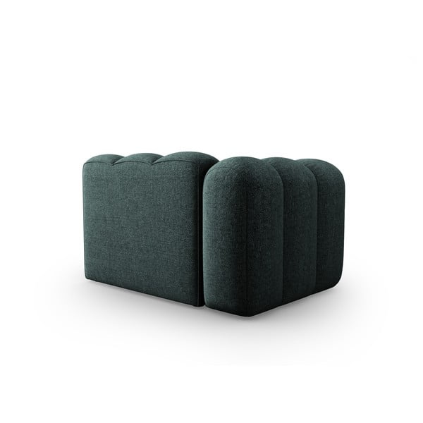 Tyrkysový modul pohovky (levý roh) Lupine – Micadoni Home-image-3