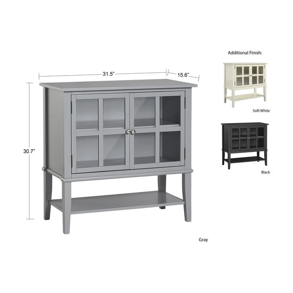 Šedá vitrína Støraa Franklin-image-4