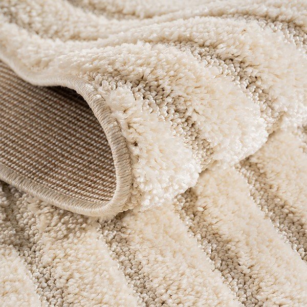 Krémový kulatý koberec s příměsí juty ø 80 cm Art 1122 – Ayyildiz Carpets-image-1