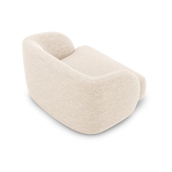 Krémové křeslo Miley – Micadoni Home-image-4
