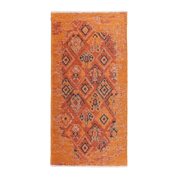 Hnědooranžový oboustranný koberec Homemania Halimod Maya, 77 x 150 cm