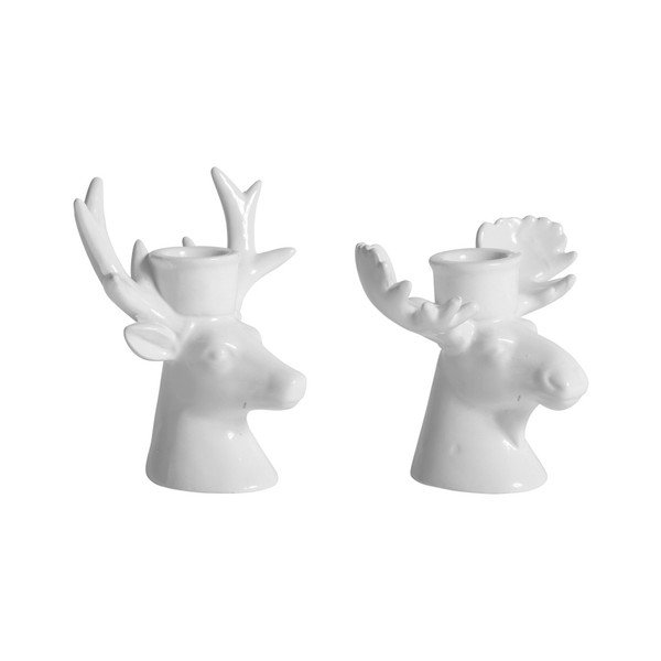 Sada 2 svícnů Côté Table Deer Elk-image-2