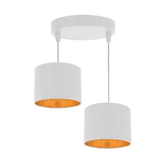 Bílé závěsné svítidlo Atlanta – Candellux Lighting