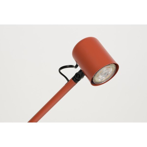 Červená kovová stolní lampa (výška 45,5 cm) Aero – White Label-image-2