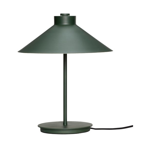 Tmavě zelená stolní lampa (výška 38 cm) Shape – Hübsch