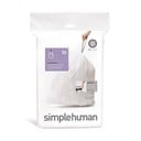 Stahovací pytle na odpadky v sadě 20 ks 20 l D – simplehuman