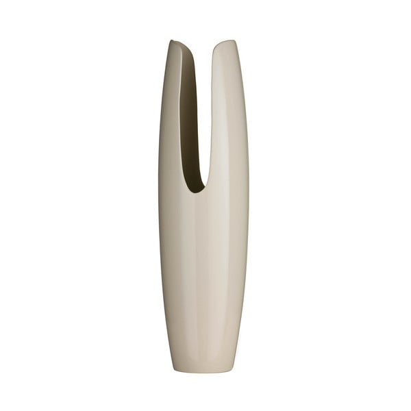 Váza Matt Cream, 40 cm