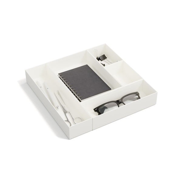 Kartonové organizéry do šuplíku v sadě 5 ks Emma Paper Laminate – Bigso