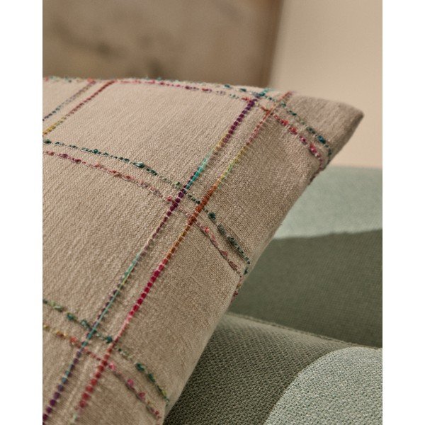 Povlak na polštář s příměsí bavlny 45x45 cm Nety – Kave Home-image-2