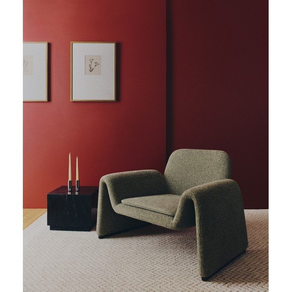 Mramorový odkládací stolek 40x40 cm Sorein – Kave Home-image-1