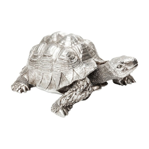 Dekorativní soška ve stříbrné barvě Kare Design Turtle
