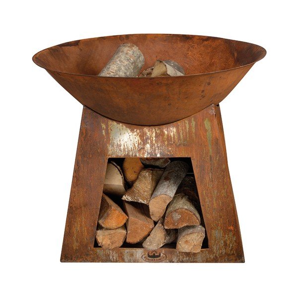 Kovové ohniště se zásobníkem na dřevo Esschert Design Camping-image-2