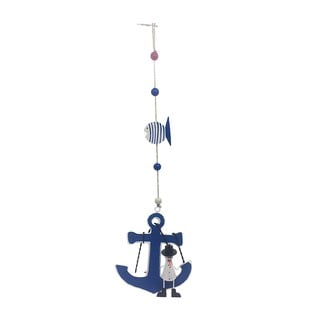 Závěsná vánoční dekorace Anchor with String Snowman - G-Bork