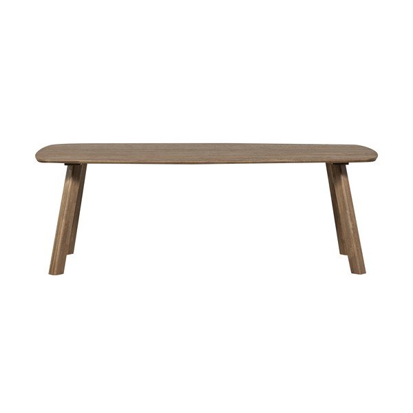 Jídelní stůl z dubového dřeva 100x220 cm Tablo – WOOOD