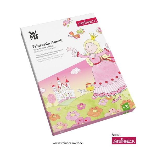 Sada 4 dětských příborů z nerezové oceli WMF Anneli-image-1