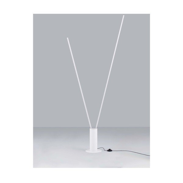 Matně bílá kovová LED stojací lampa s ohybatelnou konstrukcí (výška 181 cm) Kimolia – Nova Luce-image-2