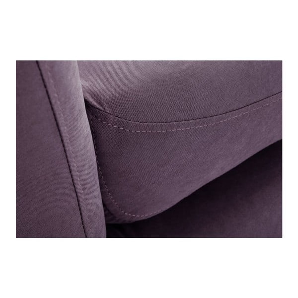 Fialová dvoumístná pohovka Scandi by Stella Cadente Maison Comete-image-4