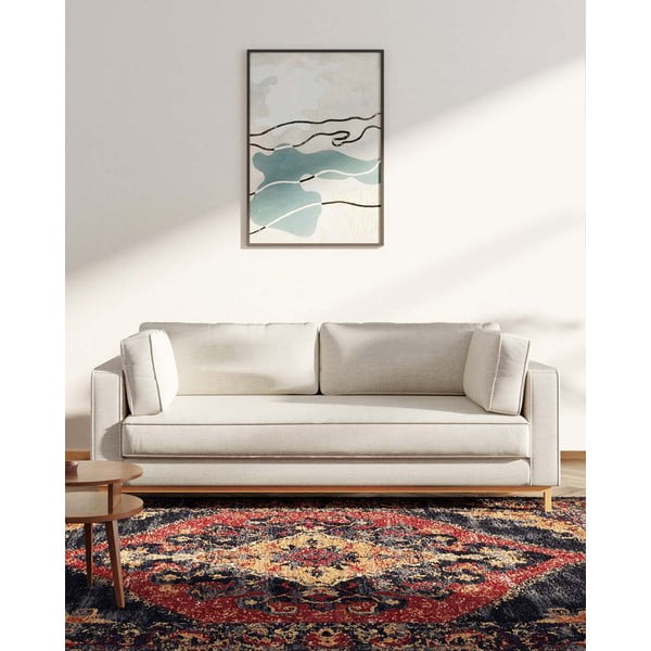 Krémová pohovka 222 cm Celerio – Ame Yens-image-1