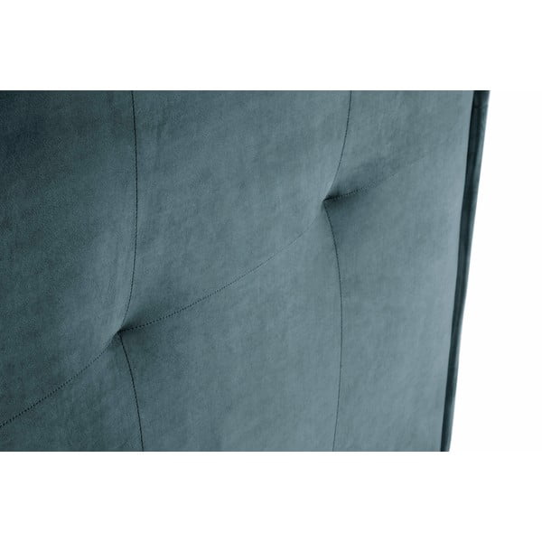 Čelo postele v petrolejové barvě 140x120 cm Monica – Milo Casa-image-1