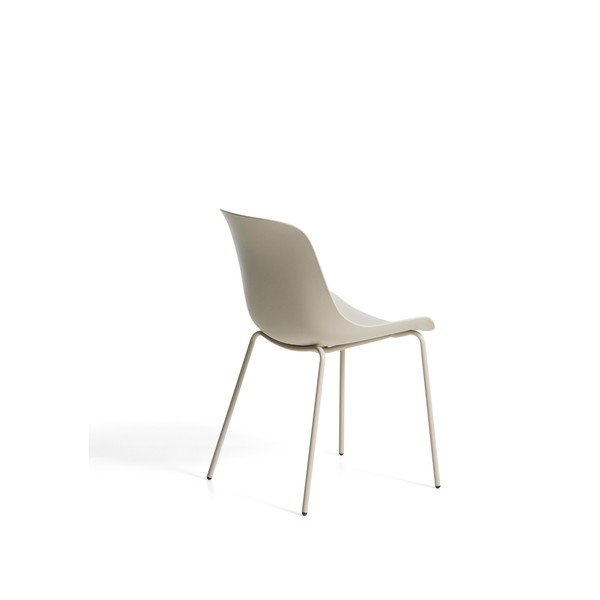 Béžová plastová zahradní židle Altea – Kave Home-image-2