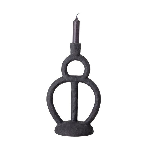 Černý svícen Bloomingville Ramina, výška 29 cm-image-2