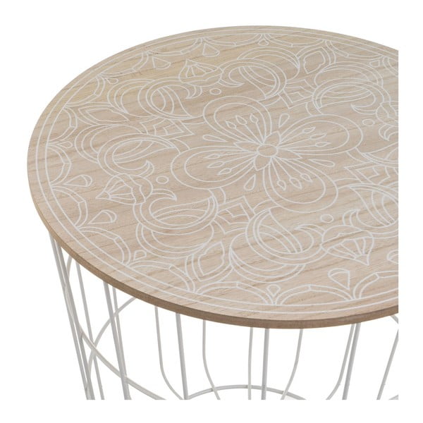 Kulaté odkládací stolky v sadě 2 ks ø 40 cm – Casa Selección-image-2