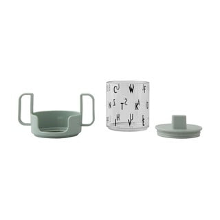 Zelený dětský hrnek Design Letters Grow With Your Cup