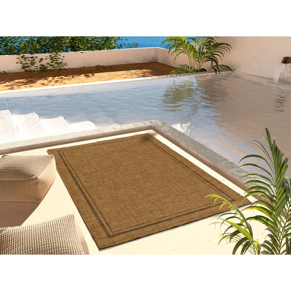Hnědý venkovní koberec 120x170 cm Guinea Natural – Universal-image-1