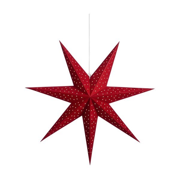 Červená závěsná vánoční světelná dekorace Clara – Markslöjd