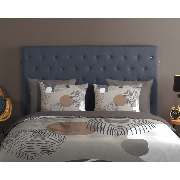 Šedé bavlněné povlečení na jednolůžko/prodloužené 140x220 cm Hendrik – Good Morning-image-2