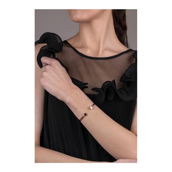 Dámský náramek z nerezové oceli v barvě růžového zlata Victoria Walls Century-image-3